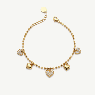 Bracciale con Cuori Meridien