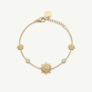 Bracciale con Soli e Zirconi Meridien
