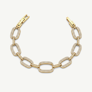 Bracciale a Maglia con Zirconi Meridien