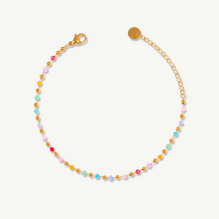 Cavigliera con Sfere Multicolor
