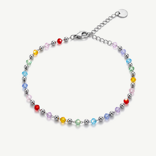Cavigliera con Sfere Multicolor