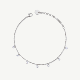 Cavigliera con Punti Luce Pendenti