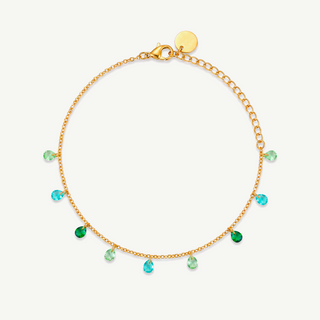 Cavigliera con Punti Luce Pendenti