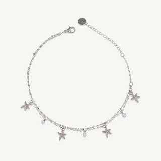 Cavigliera con Stelle Marine e Punti Luce