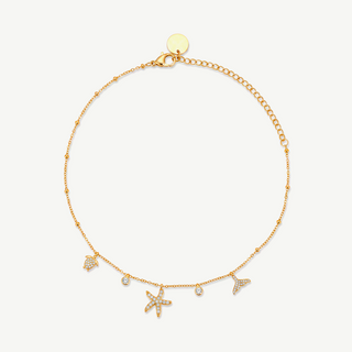 Cavigliera con Charms Marini