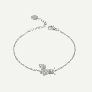 Bracciale Meridien in acciaio – Cagnolino Pavé