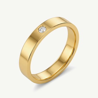 Fede Fabiani in Oro e Diamante - 4mm