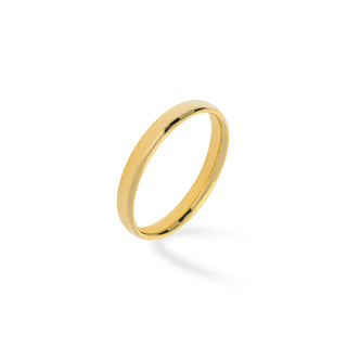 Anello fede Fabiani comoda in oro giallo 9Kt