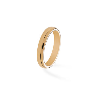 Anello Fede Fabiani Comoda 5mm in oro giallo 18 Kt - Fabiani Gioiellerie