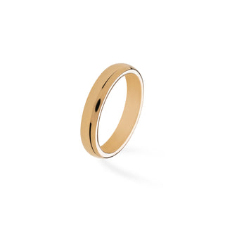 Anello Fede Fabiani Comoda 5mm in oro giallo 18 Kt - Fabiani Gioiellerie