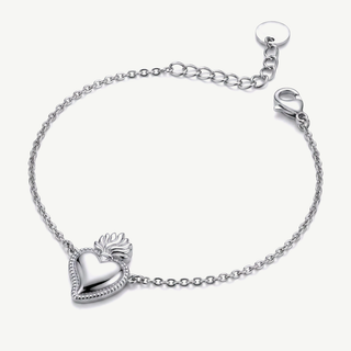 Bracciale con Cuore Sacro