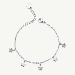 Bracciale con Stelle Pendenti