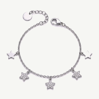 Bracciale con Stelle Pendenti