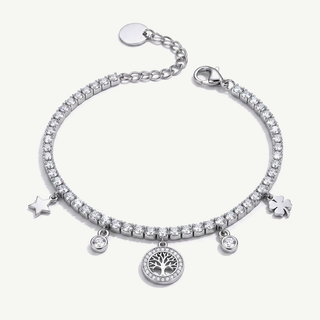 Bracciale Tennis Multi Charms