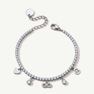 Bracciale Tennis Multi Charms