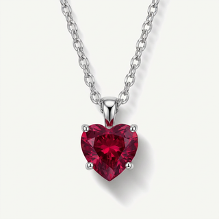 Collana Fabiani con Cuore in Argento