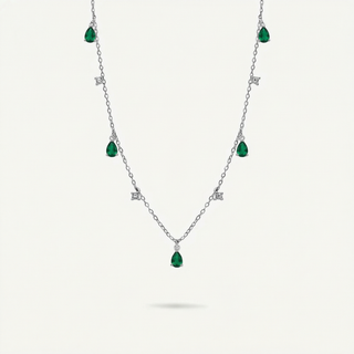 Collana Fabiani con Ciondoli in Argento