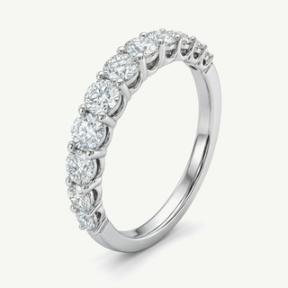 Anello Fabiani Gioiellerie riviera scalare in oro bianco 18kt