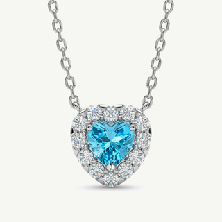 Collana Fabiani in argento 925 con pendente a cuore