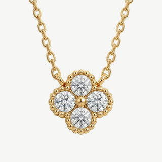 Collana Fabiani con Fiore in Argento