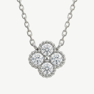 Collana Fabiani con Fiore in Argento