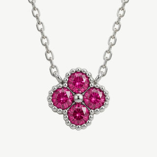 Collana Fabiani con Fiore in Argento