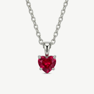 Collana Fabiani con Cuore in Argento