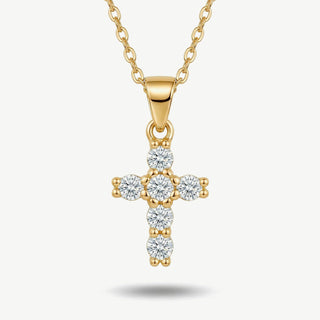 Collana Fabiani con Croce in Argento