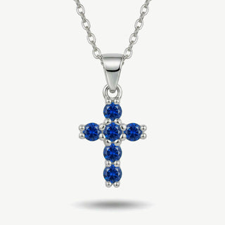 Collana Fabiani con Croce in Argento