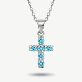 Collana Fabiani con Croce in Argento