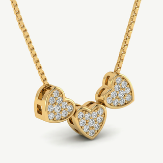 Collana Fabiani a Cuore in Argento