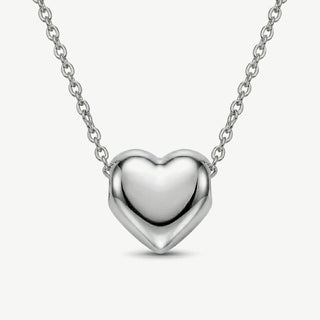 Collana Fabiani con Cuore in Argento
