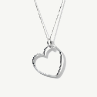Collana Fabiani a maglia rolò in argento 925 con cuori