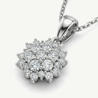 Collana Fabiani a Fiore in Argento