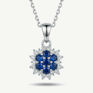 Collana Fabiani a Fiore in Argento