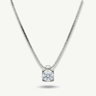 Collana Fabiani Punto Luce in Oro Bianco