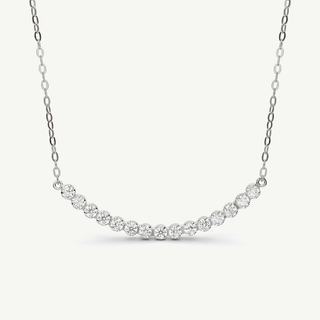 Collana Fabiani in Oro Bianco con Zirconi