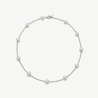 Collana Fabiani con Perle in Argento