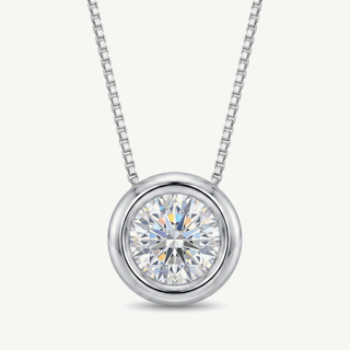 Collana Punto Luce con Zircone - 6MM