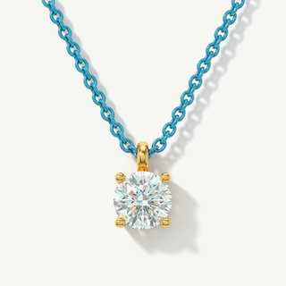 Collana Punto Luce Zircone Argento 925 Fabiani