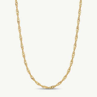 Girocollo Fabiani a corda in oro giallo 18kt - 45cm