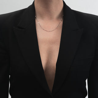 Catenina Fabiani in oro bianco 18Kt - Fabiani Gioiellerie