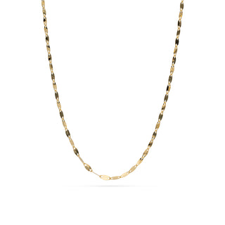 Collana Fabiani con maglia specchio in oro giallo - Fabiani Gioiellerie