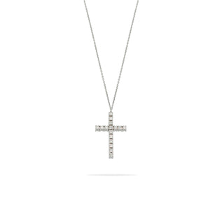 Collana Fabiani in oro bianco 18Kt con diamanti taglio brillante - Fabiani Gioiellerie