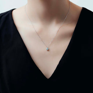 Collana Jadema punto luce con diamante CVD Lab Grown 0,70Ct