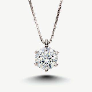 Collana Jadema Punto Luce in Oro 18Kt con Diamante Lab Grown 1,00Ct