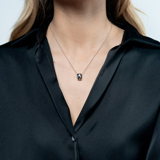 Collana Fabiani in oro bianco 18Kt con diamanti - Fabiani Gioiellerie