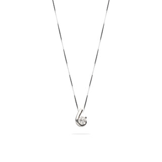 Collana Fabiani con diamante taglio brillante 0,08Ct - Fabiani Gioiellerie