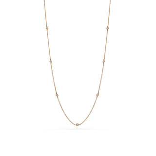 Collana Fabiani in oro giallo con diamanti 0,26Ct - Fabiani Gioiellerie