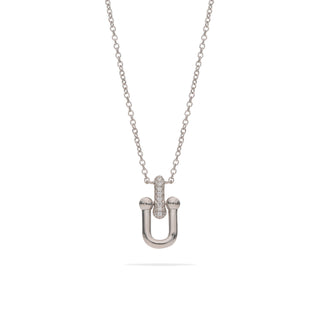 Collana Fabiani in argento 925 con zirconi.
